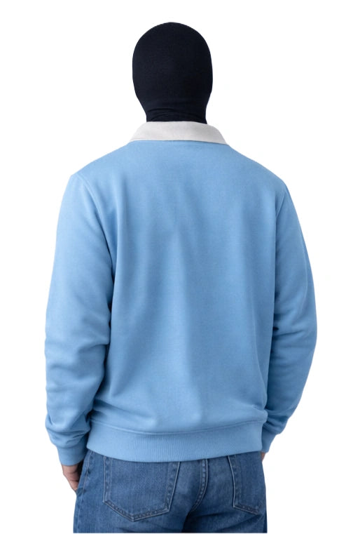 new-york-blue-sleeve-polo-shirt
