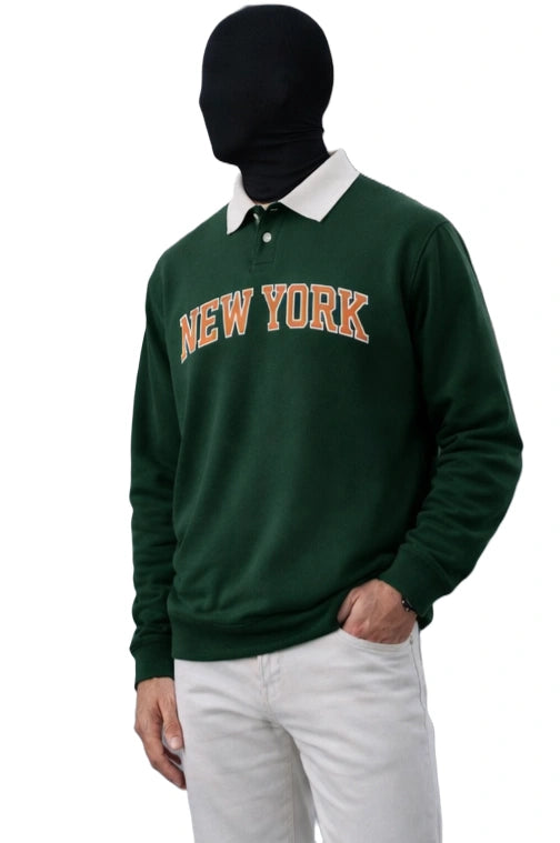 new-york-green-sleeve-polo-shirt
