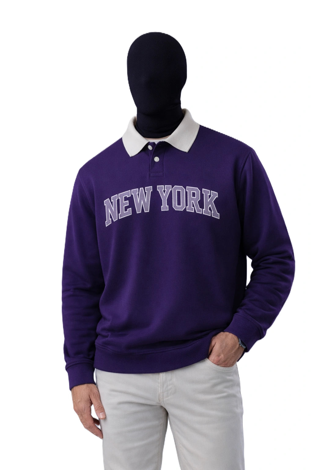 new-york-mauve-sleeve-polo-shirt