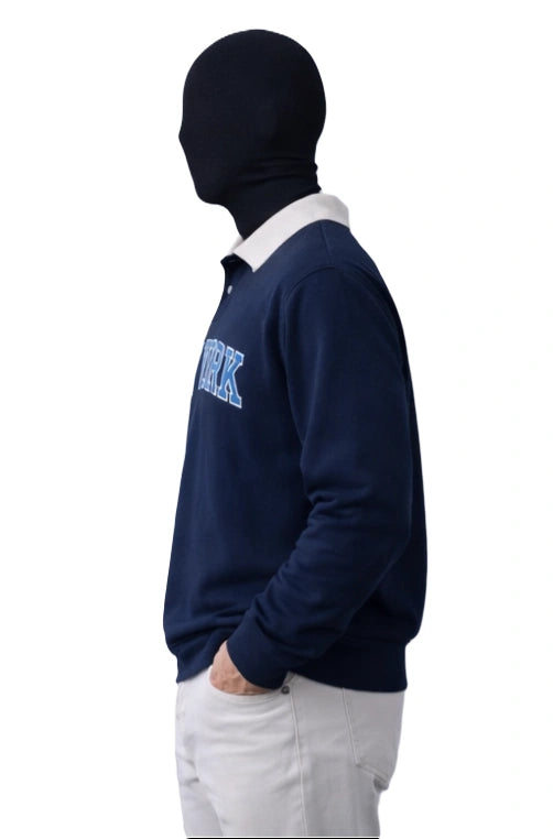 new-york-navy-sleeve-polo-shirt